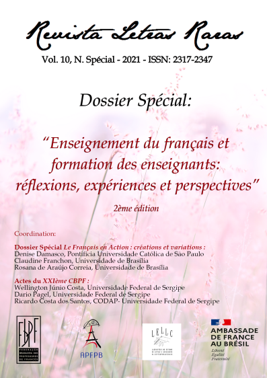 					Visualizar v. 10 n. Spécial (2021): Enseignement du français et formation des enseignants: réflexions, expériences et perspectives - 2ème ed.
				