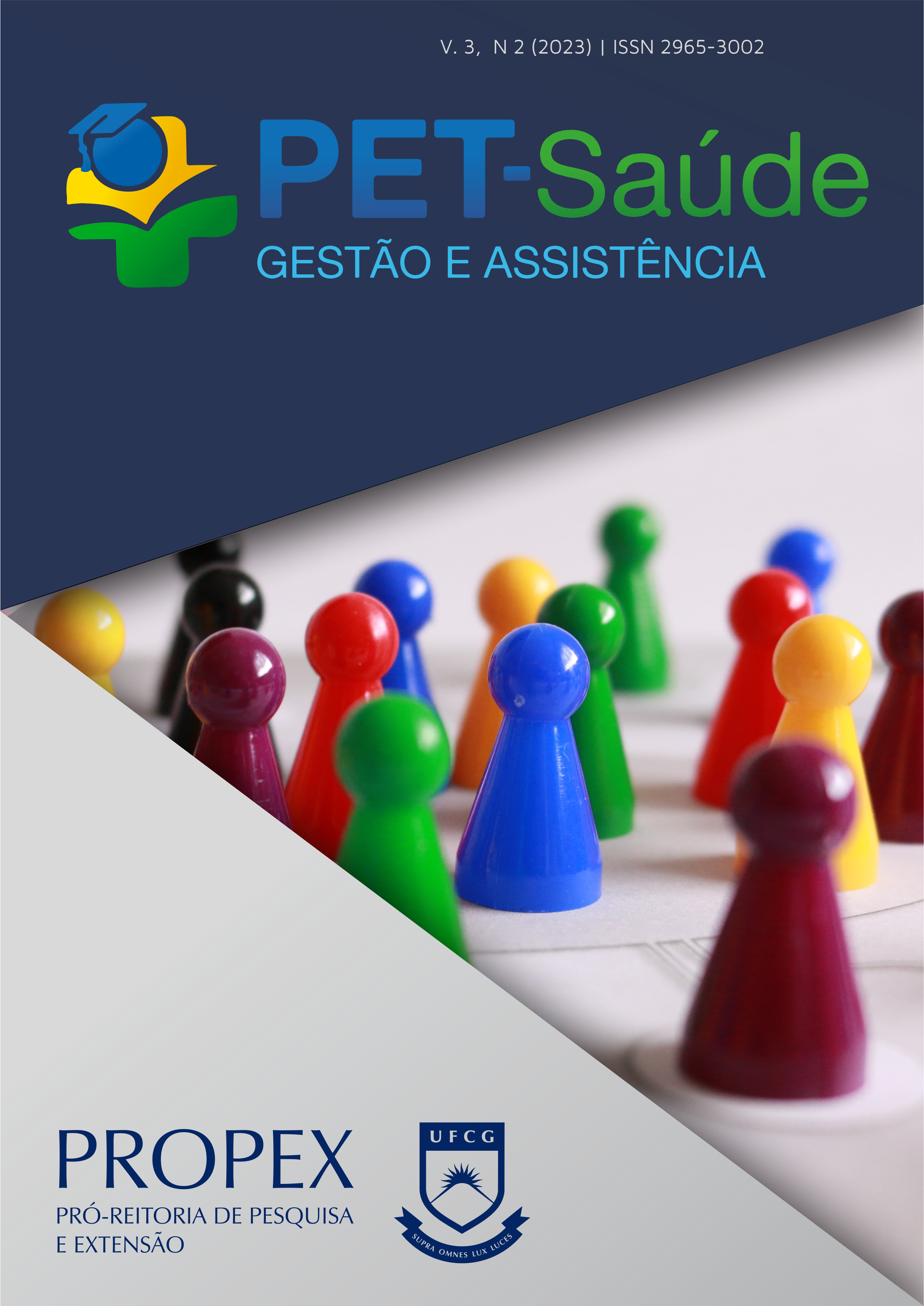 					Visualizar v. 3 n. 2 (2023): Edição Especial – Integração ensino-serviço-comunidade através da formação em saúde Programa de Educação pelo Trabalho para Saúde (PET-Saúde) na Paraíba, Brasil Vigência 2022 - 2023
				